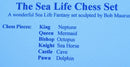 Chess Pieces - Sea Life Chess Pieces