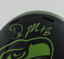 DK Metcalf Autographed Seattle Seahawks Eclipse Speed Full-Size Football Helmet