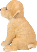 Yellow Labrador Puppy Collectible Figurine