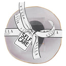 Self Care Ceramic Tray in Gray with Makeup Sponge | Cosmetic Giftable Beauty Tools Set