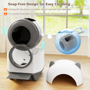 Self-Cleaning Litter Box with App Control for Multi-Cat Homes