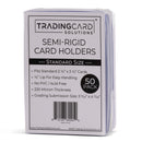 Premium Semi-Rigid Card Holders 50 Pack