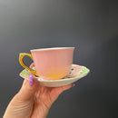 Sereni-tea Tea Cup & Saucer Set | Drinkware Gift Set For Her