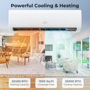 Serie EchoCool aire acondicionado split 23000 BTU 208/230V con Bomba de Calor