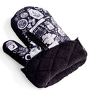 Set of 2 Kitchen Witch Oven Mitt | Pot Holders Hanging Oven Gloves Set