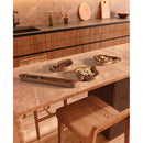 Set of 3 Fruit Shaped Food Bowls | Wooden Pear Strawberry and Eggplant Shaped Serving Dishes