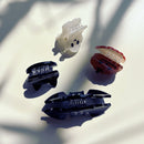 Set of 4 Velvet Claws Mini Spooky Hair Claws | Hair Claw Clip in Giftable Pouch