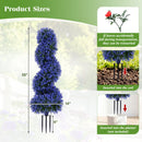 Artificial Spiral Topiary Trees 36" with Ground Spikes Set of 2