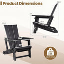 Adirondack Chairs Set of 2 with Cup Holders