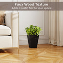 Square Taper Planter with Self-Watering System - Set of 2