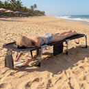 Adjustable Tanning Chaise Lounge Set of 2 with Face Hole