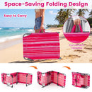 Adjustable Tanning Chaise Lounge Set of 2 with Face Hole