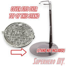 Sewer Cover for 1/4 scale figure stand | Turtles Sewer Cover fits over stand | Great for NECA 16" Turtles