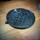 Sewer Cover for 1/4 scale figure stand | Turtles Sewer Cover fits over stand | Great for NECA 16" Turtles