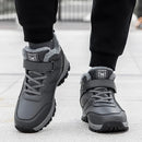 Mens Waterproof Winter Snow Boots – Warm Durable Outdoor Shoes