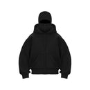 Men's Balaclava Zip Hoodie – Winter Warm Face Mask Jacket