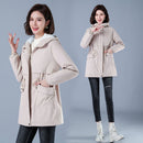 Women Winter Puffer Coat – Warm Cotton Hooded Casual Parka