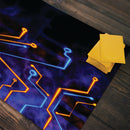 Neon Circuits Playmat