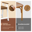 Shower Bench with Arms for Inside Shower Shaving Legs