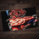 Fallen Red Angel Playmat