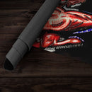 Fallen Red Angel Playmat