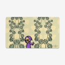 Mirg in Monstera Fields Playmat