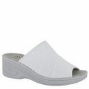SoLite by Easy Street Airy - Womens White Sandal, Size 7.5