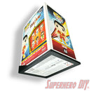 Side-Facing Funko Pop Box Floating Shelves | Wall Mount fits Funko Pop Box Only, Soft Cases or Hard Protectors