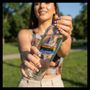 Silver Glitter It's Always Pride Bitches Sticker | LGBTQ Rainbow Vinyl Die Cut Decal