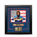 Simone Biles Gold Medals 8" x 10" Framed Olympics Photo with Engraved Autograph