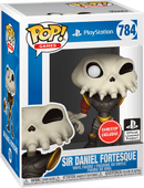 Funko Pop Games PlayStation Sir Daniel Fortesque 784 GameStop Exclusive