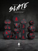 Kraken Slate 14 pc Slate TTRPG Dice Set