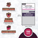 "Mega Civilization" Compatible Sleeves (75x105mm) 110 pack, 60 Micron, SKS-8845