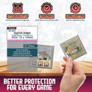 Small Square Game Card Sleeves (70x70mm) 110 Pack, 60 Micron, SKS-8812