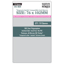 "Hogwarts Battle" Compatible Large Sleeves (76x102mm) 110 Pack, 60 Micron, SKS-8828