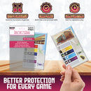 Super Large Game Card Sleeves (89x146mm) 110 Pack, 60 Micron, SKS-8831
