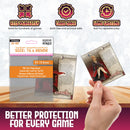 "Zombicide" Compatible Sleeves (76x88mm) 110 Pack, 60 Micron, SKS-8827