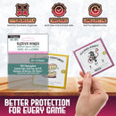Medium Square Card Sleeves (65x65mm) 110 Pack, 60 Microns, SKS-8841