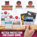 "Harry Potter: Hogwarts Battle" + Expansion Compatible Sleeve Bundle (8810 X 3 + 8826 X 2 + 8828 X 2)