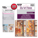"Flamecraft" Board Game Compatible Card Sleeve Bundle (8803 X 2 + 8839 X 1)