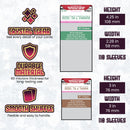 "Betrayal at House on the Hill" 3rd Edition Compatible Sleeve Bundle (8822 x 1, 8826 x 1)