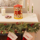 Christmas Gift Basket – Musical Cookie Tin Filled with Chocolate-Covered Oreos