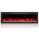 Smart WiFi Electric Fireplace Wall Mounted & Recessed 750W/1500W Heater