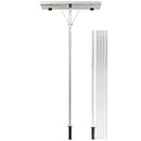 5-20 Feet Extendable Aluminum Snow Roof Rake with Wheels Handle