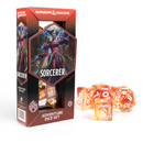 D&D Adventure Dice Set - Sorcerer Edition | Orange 16pc Collection