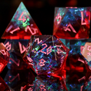 Sorcerous Burst Sharp-Edged Resin Dice Set