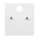 Sourpuss Earrings | Horseshoe Studs Black Gunmetal | Rockabilly Lucky Charm Jewelry