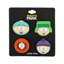 South Park Lapel Pin 4 Pack