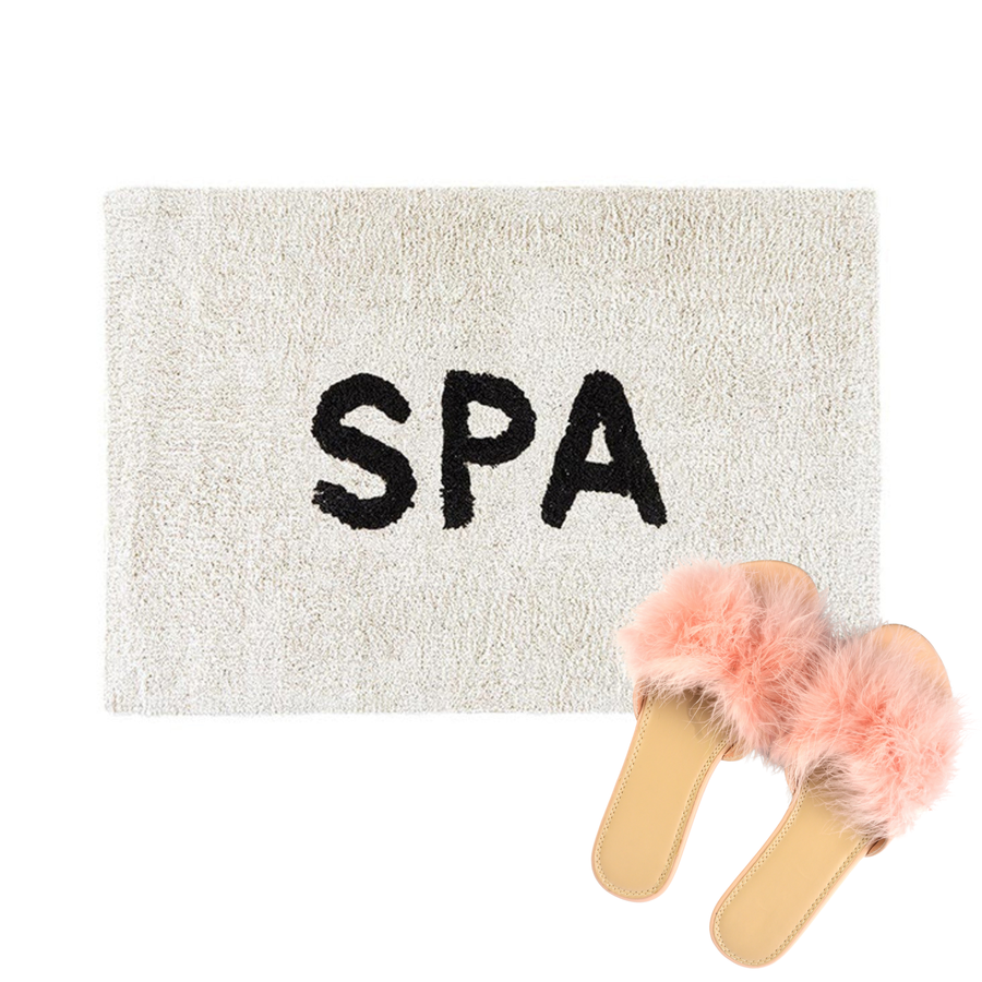 Spa Bath Mat | Soft Cotton Bathroom Rug | 20