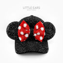 Black Sparkle Minnie Hat